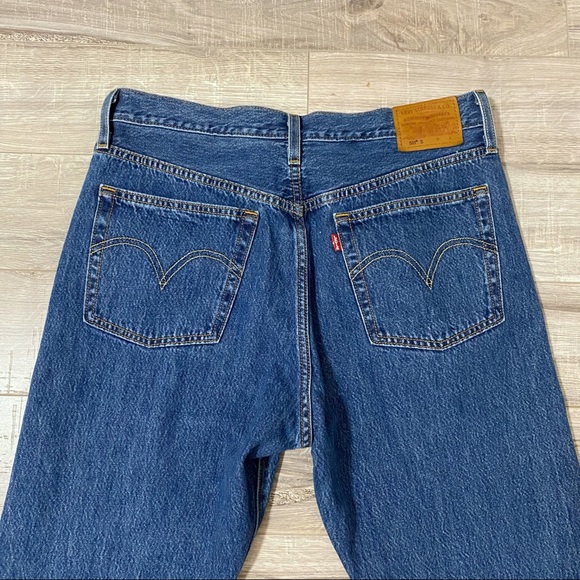 Levi’s 501 High Waisted Medium Wash Skinny Jeans 29 - Picture 8 of 11